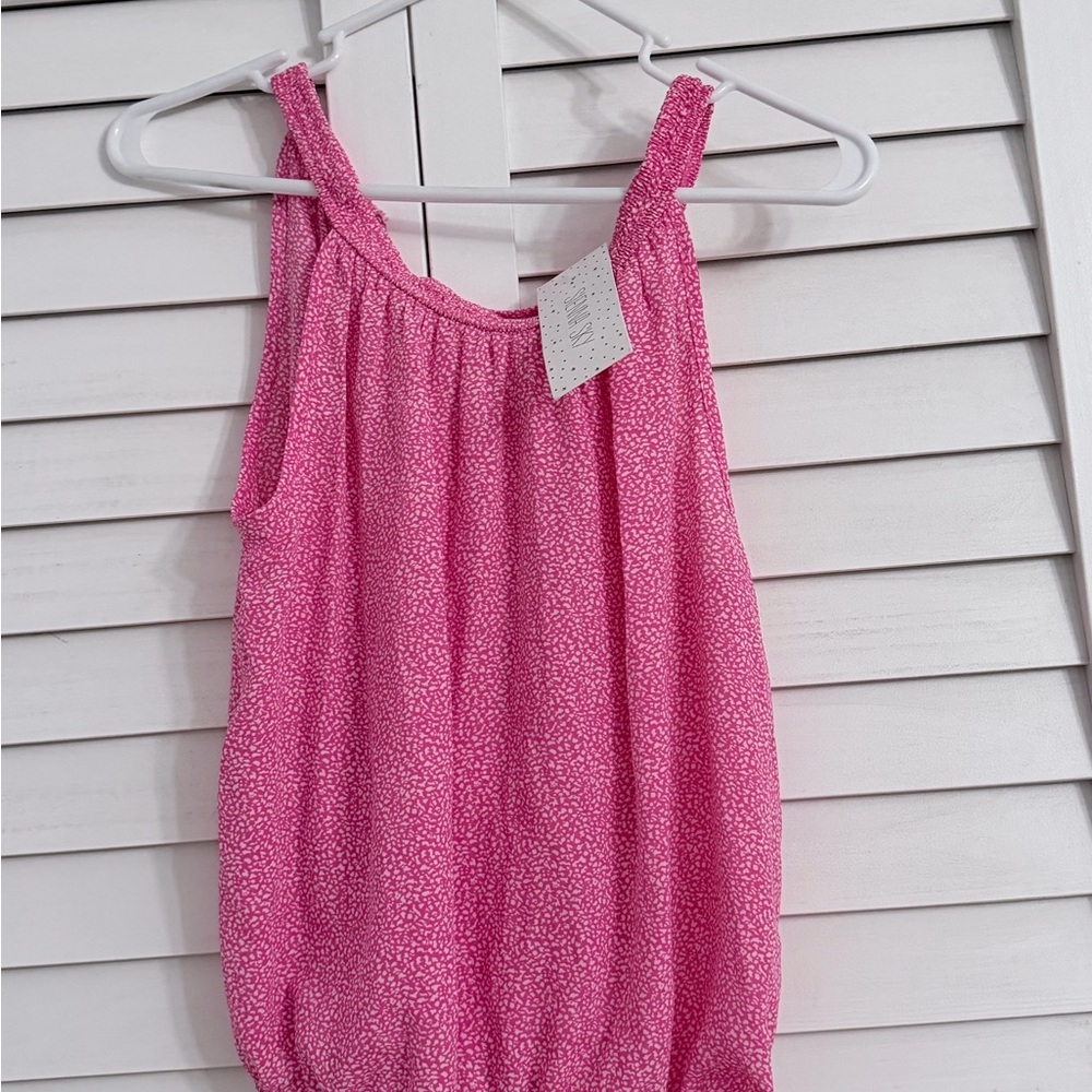Sienna Sky Vibrant Pink Sleeveless Blouse